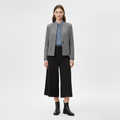 Women's Tailored Collarless Jacket