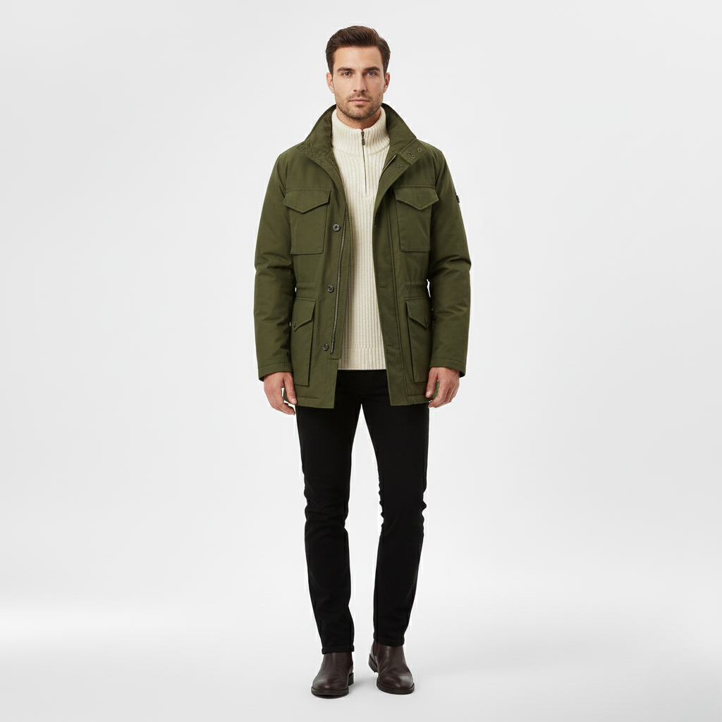 Men's Utility Pocket Field Jacket