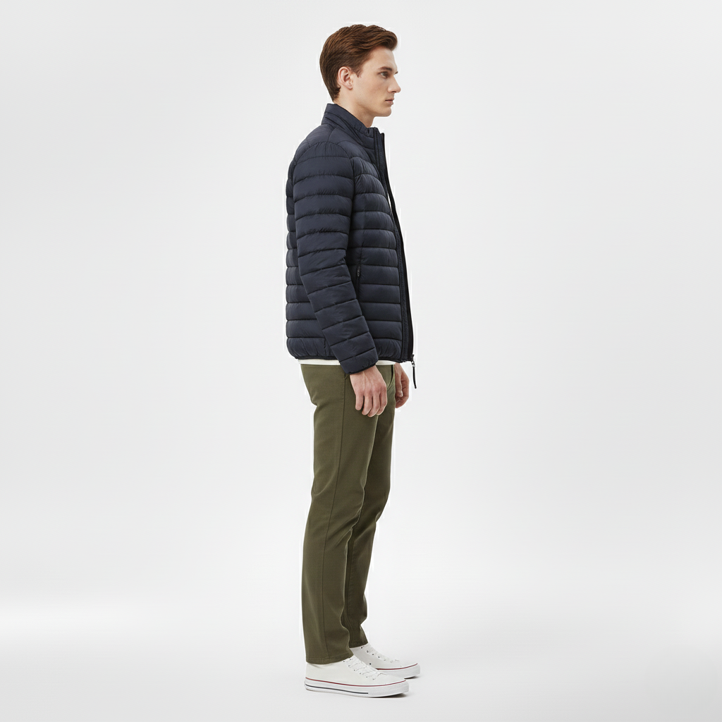 Men's Lightweight Quilted Puffer Jacket