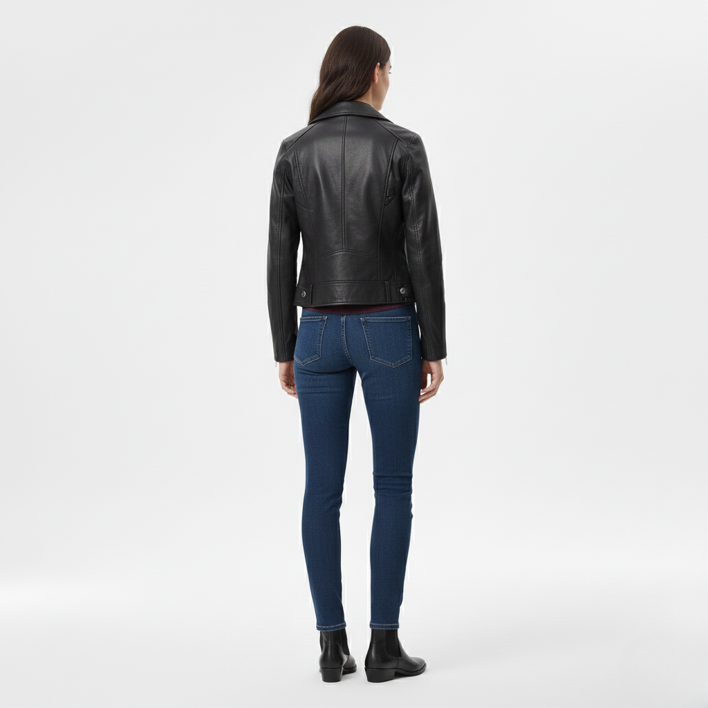 Women's Structured Moto Jacket