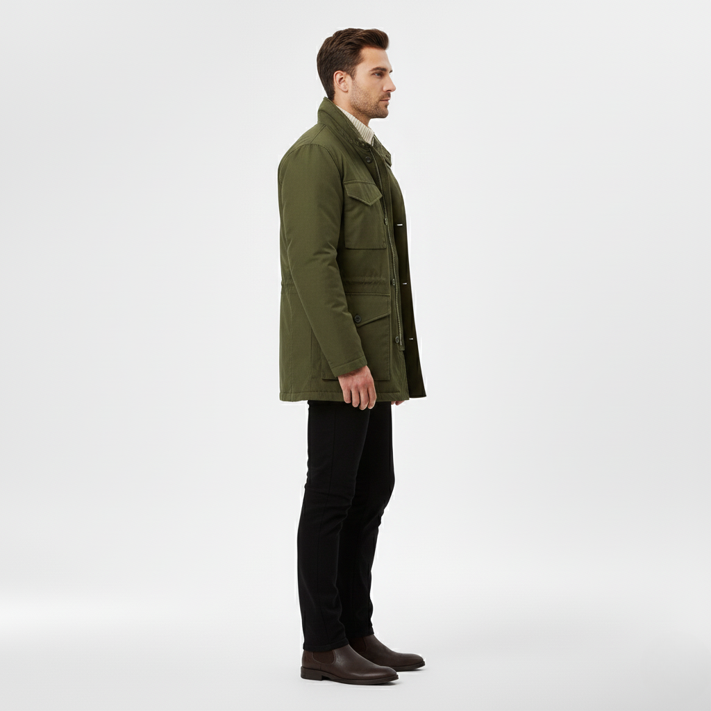Men's Utility Pocket Field Jacket