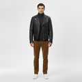 Men's Structured Biker Jacket