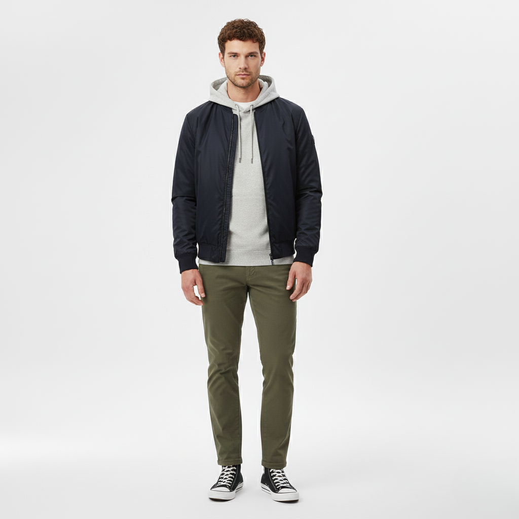 Men's Lightweight Bomber Jacket