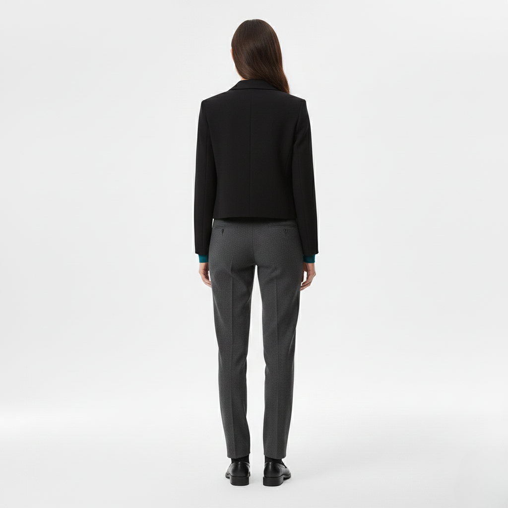 Women's Structured Cropped Blazer