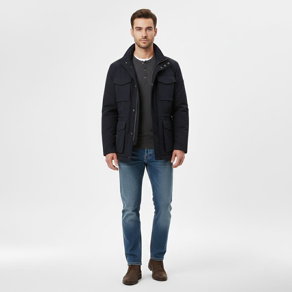 Men's Structured Field Jacket